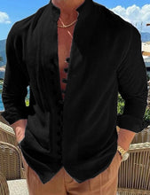 Shirt Men's Casual Loose Top Mens Clothing