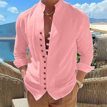 Shirt Men's Casual Loose Top Mens Clothing
