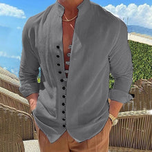 Shirt Men's Casual Loose Top Mens Clothing
