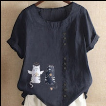 Top Casual Fashion Loose Blouse