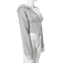 Zipper Hoodie Cardigan Fashion Jacket Women Clothing