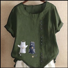 Top Casual Fashion Loose Blouse