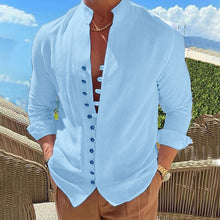 Shirt Men's Casual Loose Top Mens Clothing
