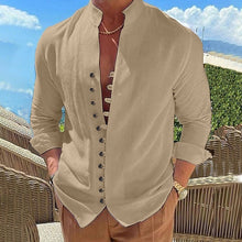 Shirt Men's Casual Loose Top Mens Clothing